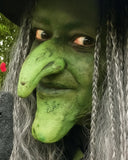 Libima 2 Pcs Halloween Witch Nose and Chin Prosthetic Set Halloween Costume Latex Witch Costume Accessories Latex Prosthetic Set