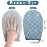 Blue Professional Garment Steamer Heat Resistant Glove with Built-In Ironing Platform and Anti-Steam Protection