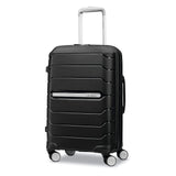 Samsonite Freeform Hardside Carry-On Luggage 21”, Lightweight Spinner Suitcase with Scratch-Resistant Shell (Black)