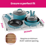 Holdn’ Storage Extra-Wide Pull-Out Cabinet Organizer – Heavy-Duty Slide-Out Drawer for Large Cabinets