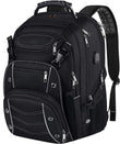 Veckuson 60L Extra Large Gaming Laptop Backpack – Heavy-Duty TSA-Approved Travel Backpack with USB Port (Fits up to 18.4”) – Grey