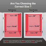 Mount Walker 2-Tier Pull-Out Wire Basket Cabinet Organizer with Wood Handle – Heavy-Duty Slide-Out Shelf