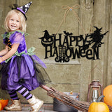 Halloween Door Hanger Set – 5PCS Hanging Paper Signs with Ghosts, Pumpkins & Bats for Fall Party Decor