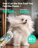Hands-Free Pet Hair Dryer with Neck Strap, High-Speed Airflow, Negative Ion Technology, and Adjustable Heat and Speed Settings for Dogs and Cats