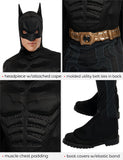 Batman: The Dark Knight Adult Costume – Deluxe Muscle Chest Jumpsuit with Cape & Belt (Men’s Large)