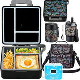 Purple 4-Piece Lunch Set with 17 oz Food Jar