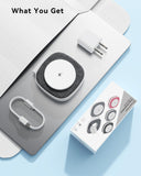 2-in-1 Magnetic Foldable Wireless Charger for iPhone & Apple Watch – Portable MagSafe Charging Stand with Fast Charging Adapter