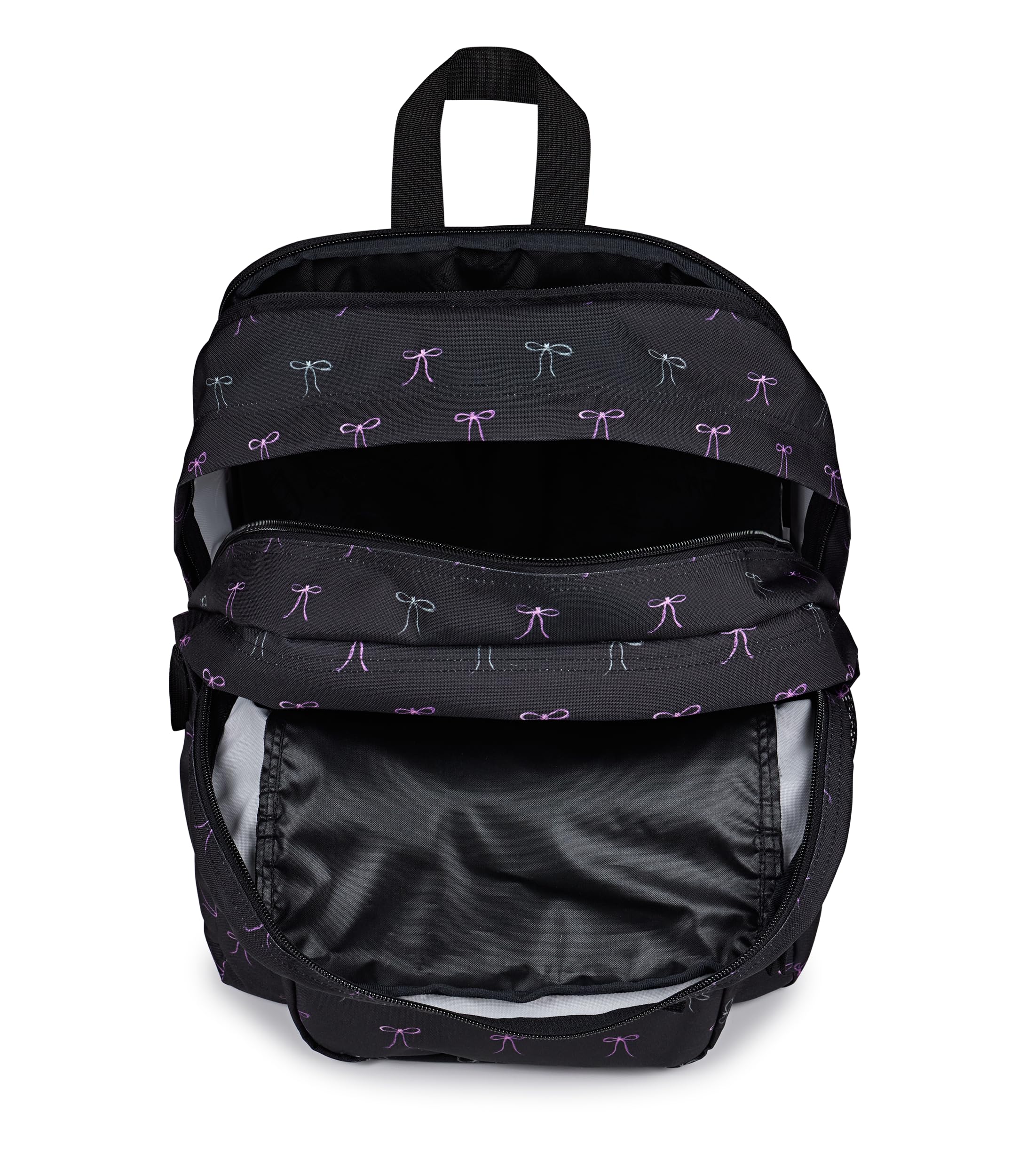 JanSport Big Laptop Backpack – Extra Large 34L Backpack with 15” Laptop Sleeve (Bad Bows)