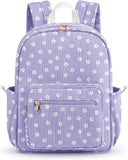 Pink Bow Corduroy Backpack Set with Lunch Bag