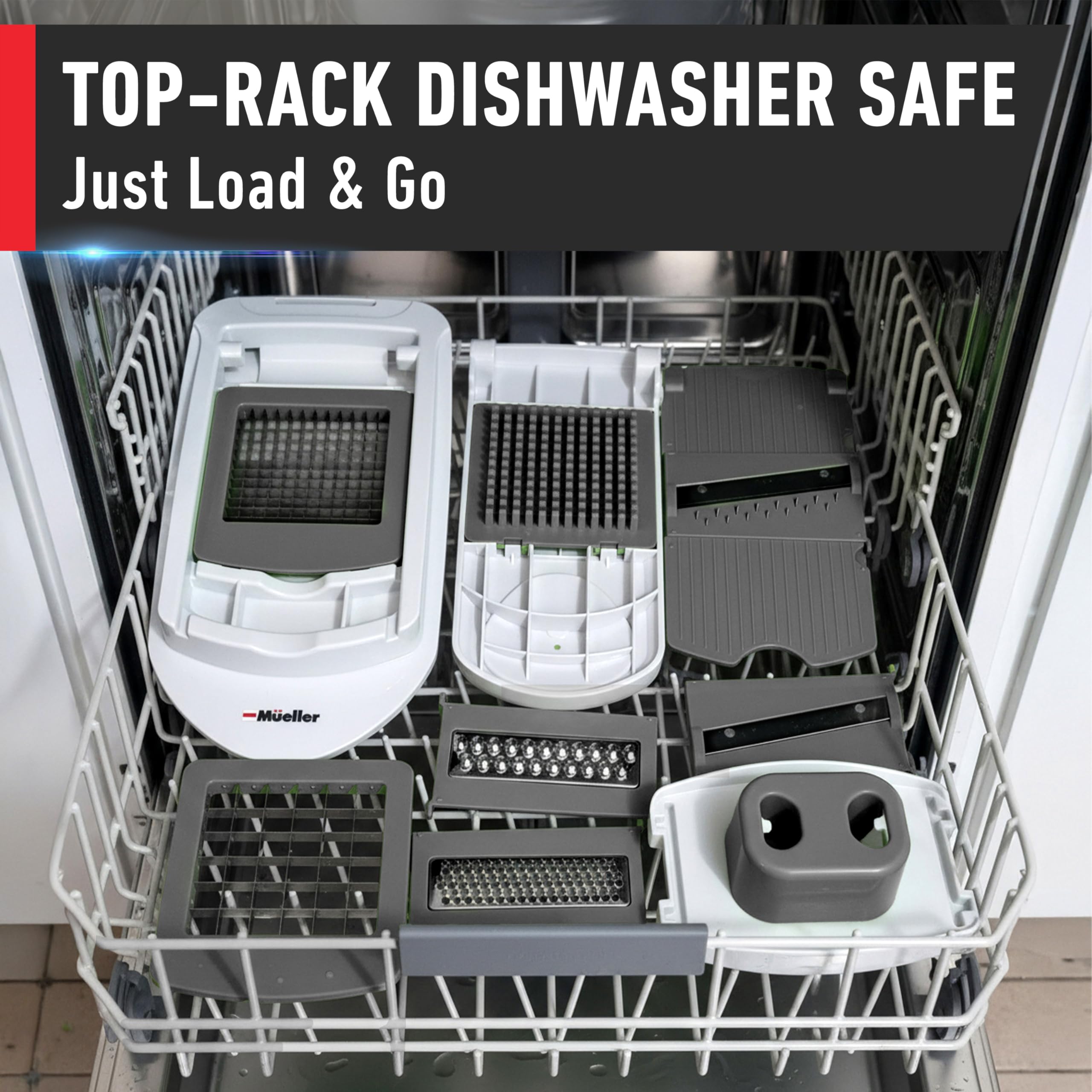 Professional Multi-Function Vegetable Chopper Set with 8 Interchangeable Blades