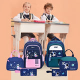 Astronaut School Backpack Set with Lunch Bag and Pencil Case