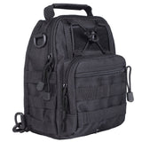 G4FREE Tactical Sling Backpack – Lightweight Military-Style EDC Shoulder & Chest Bag for Outdoor Use (Black)