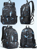 Bluefairy Kids Elementary School Backpack for Boys, Lightweight Bookbag with Padded Straps and Laptop Pocket