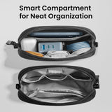 Light-T12 Portable Tech Organizer Pouch – Compact Travel Gadget Case for Chargers, Cables & Daily Essentials