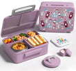 Purple Fawn 5-Compartment Bento Set with 8 oz Food Jar