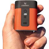 Portable Electric Air Pump with LED Camping Light – Rechargeable Mini Inflator for Air Mattresses, Pool Floats & Camping Gear