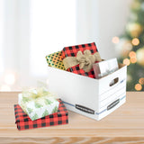 Standard Duty File Storage Boxes with Lids (12-Pack) – Letter & Legal Document Organizer for Home & Office