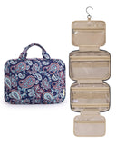 Premium Hanging Toiletry Bag with 360° Hook & Clear Travel Compartments