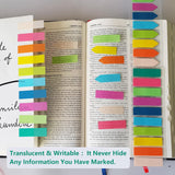 3200 Writable Morandi Page Tabs for Books, Notes and Planners