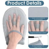 Blue Professional Garment Steamer Heat Resistant Glove with Built-In Ironing Platform and Anti-Steam Protection