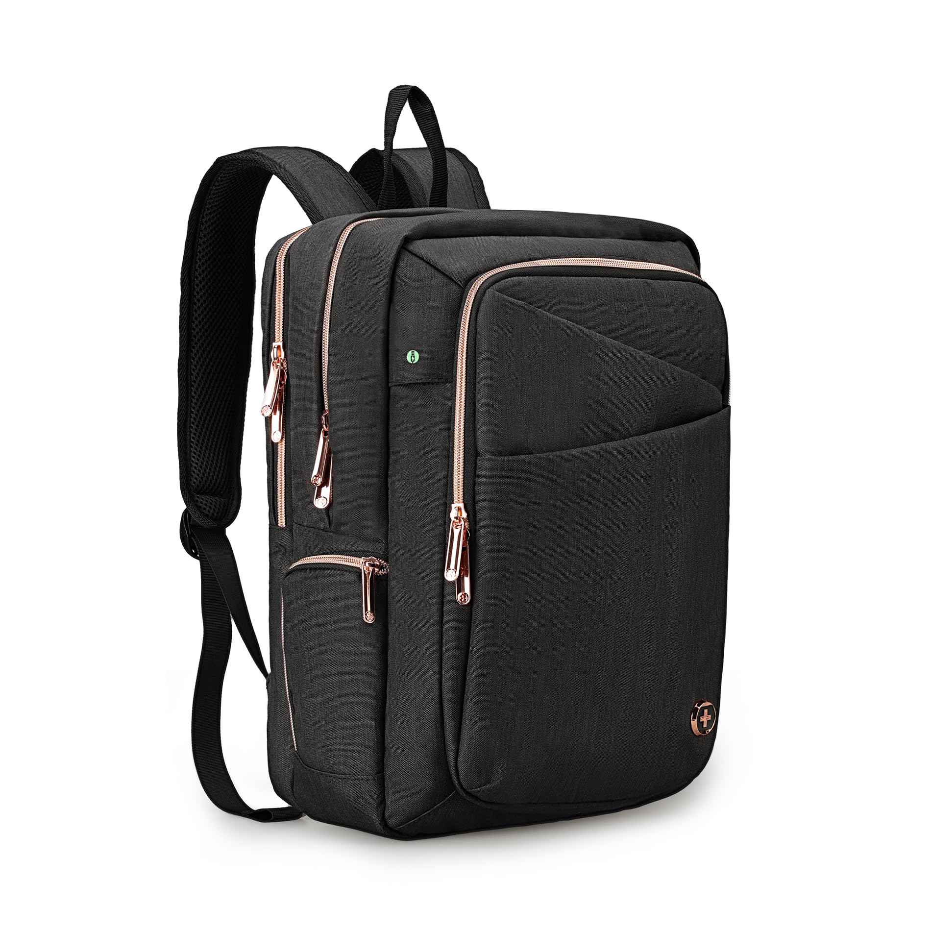 Swissdigital Design Women’s Business Laptop Backpack – USB Charging RFID Work & Travel Bag