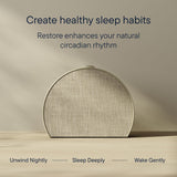 Hatch Restore 3 Sunrise Alarm Clock Smart Sleep Sound Machine & Bedside Light Putty