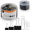350-Piece Paper Clip and Binder Clip Organizer Set