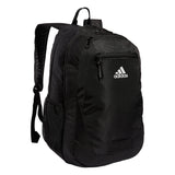 adidas Unisex Foundation Backpack – Large Durable Laptop Backpack for Travel, School & Gym (Black/White)