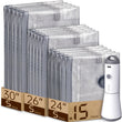 Rechargeable Vacuum Storage Bag Pump Set – Portable Travel Compression Pump with 15 Vacuum Bags for Space-Saving Packing