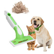 FurDozer X6 Pet Hair Remover Tool with 6-in-1 Design, Reusable Rubber Fur Cleaner for Carpets, Car Interiors, Furniture, and Upholstery