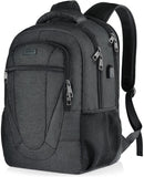 17-Inch Extra Large Laptop Backpack for School, Work & Travel – Water-Resistant USB Charging Backpack