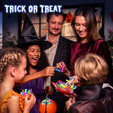 40-Pack Halloween Finger Projection Light Toys – Pumpkin, Ghost & Bat Designs (Party Favors & Trick-or-Treat Gifts)