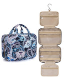 Premium Hanging Toiletry Bag with 360° Hook & Clear Travel Compartments