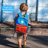 SteamedBun Toddler Backpack for Boys 2–4 – Mini Preschool & Kindergarten Backpack Blue Red