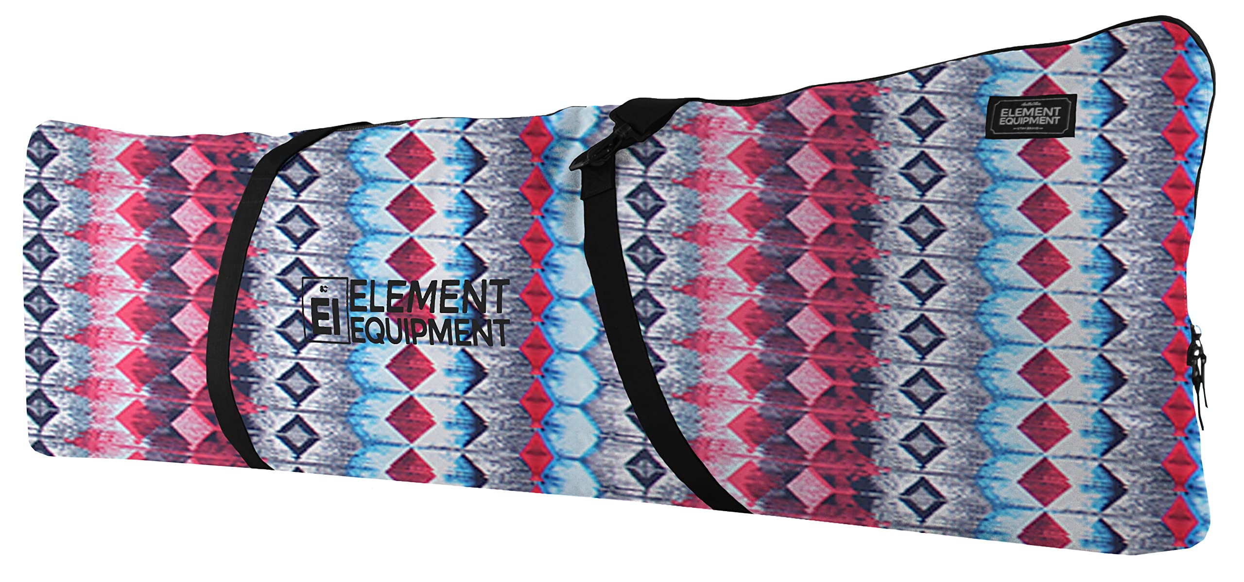Element Equipment Padded Snowboard Bag – Single Board Travel Case up to 165cm (Aztec Design)