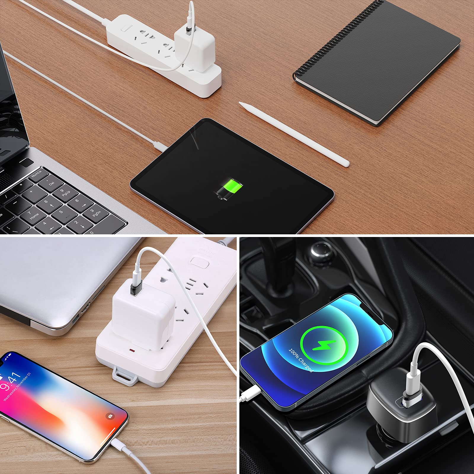 USB-C Female to USB-A Male Adapter – Compact Type-C Converter for Charging & Data Transfer