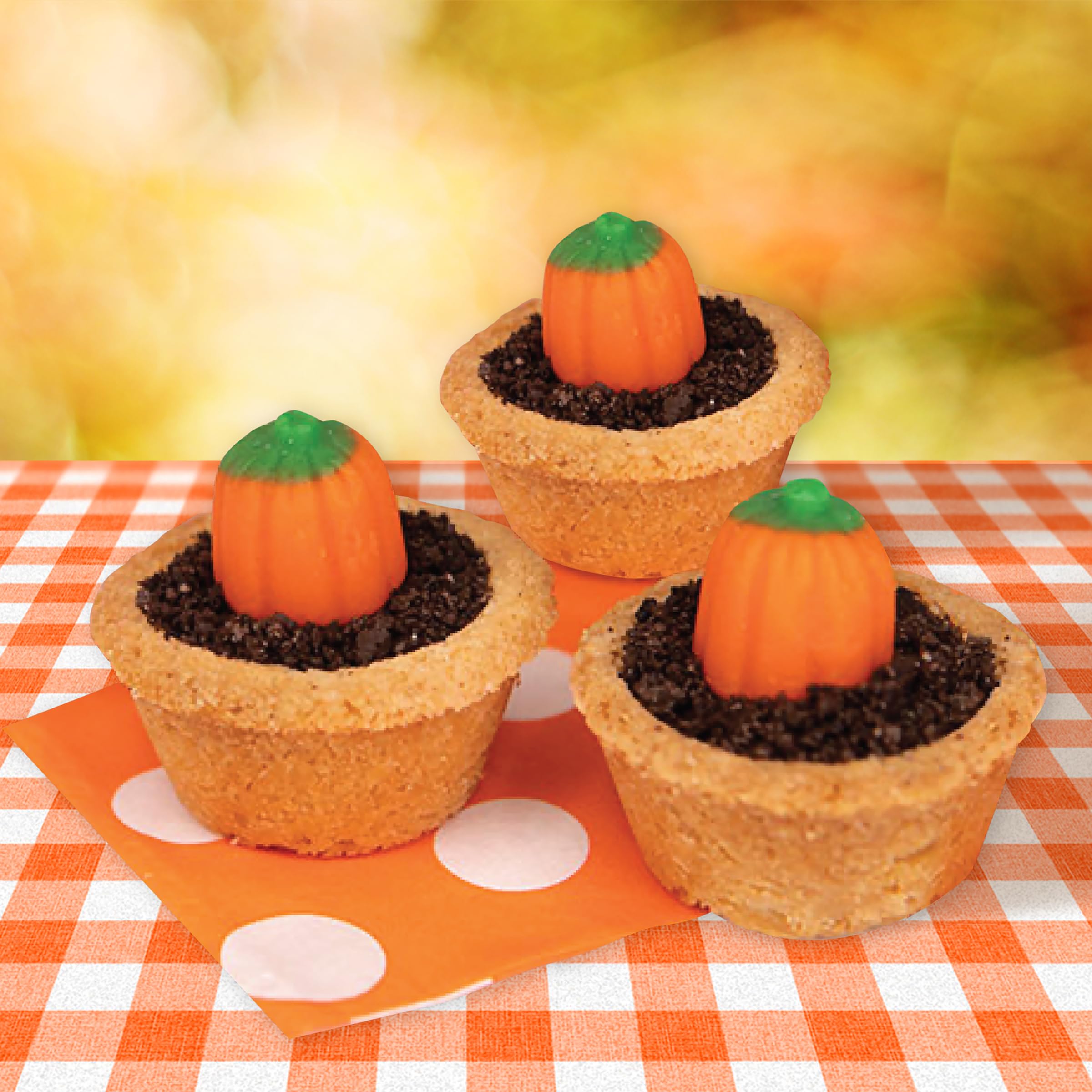 Brach’s Mellowcreme Pumpkins – Classic Pumpkin-Shaped Halloween Candy (Made with Real Honey Flavor)