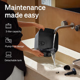 PETLIBRO Dockstream 2 Stainless Steel Smart Cat Water Fountain 3L – WiFi Hydration Tracking (Black)