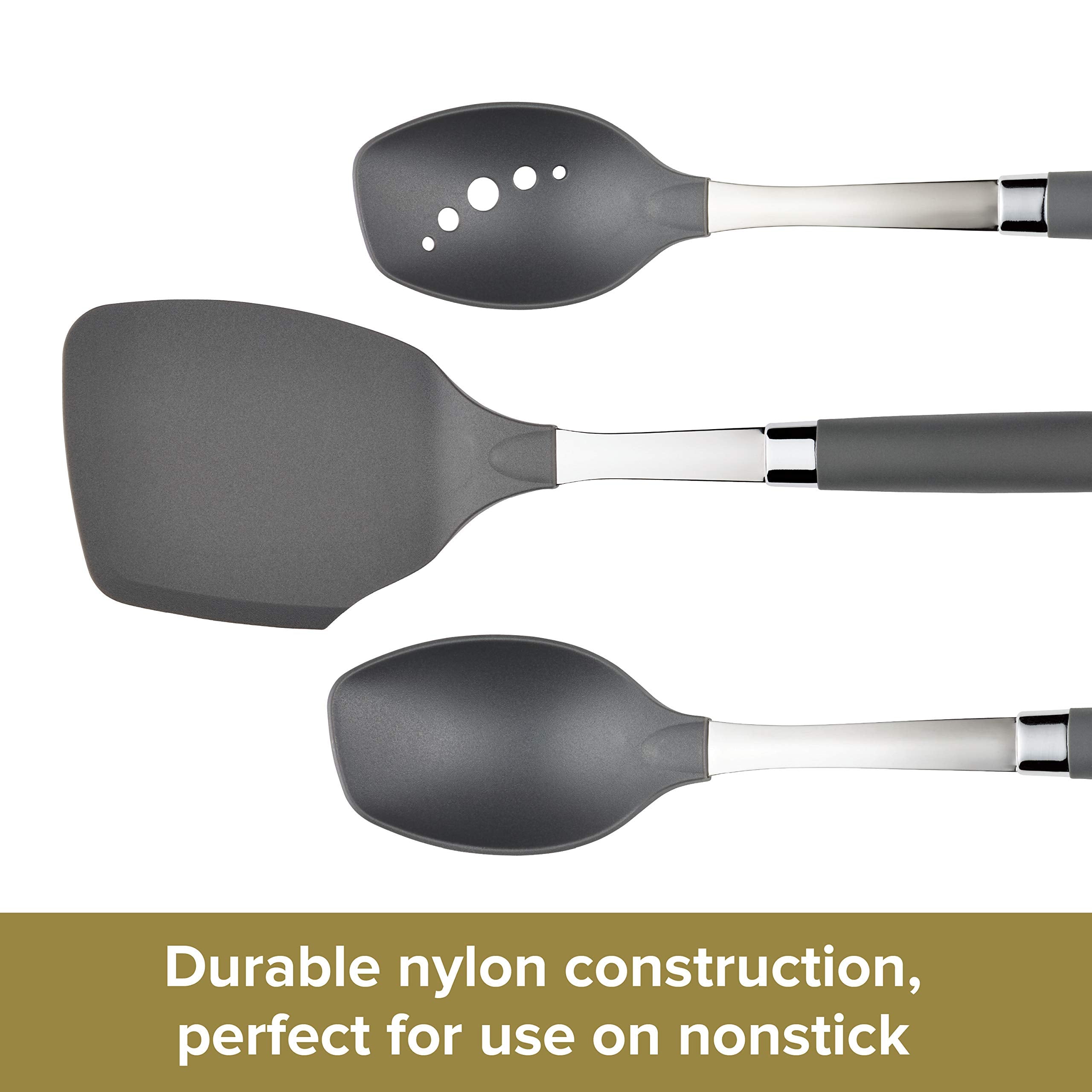 Stainless Steel Meat Fork with SureGrip Handle – Heat-Resistant Carving & Serving Fork