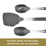 Stainless Steel Meat Fork with SureGrip Handle – Heat-Resistant Carving & Serving Fork