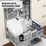 Heavy-Duty Stainless Steel Box Grater with Container – 4-Sided Sharp Blades & Non-Slip Base