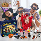 Halloween 12-in-1 Building Blocks Set – 626 PCS Castle & Figures Party Favor Gift for Kids