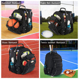 Veckuson 60L Extra Large Gaming Laptop Backpack – Heavy-Duty TSA-Approved Travel Backpack with USB Port (Fits up to 18.4”) – Grey