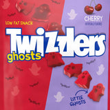 Halloween Cherry Ghosts Licorice Candy – Individually Wrapped Red Cherry Chewy Treats for Trick-or-Treat & Party Bags