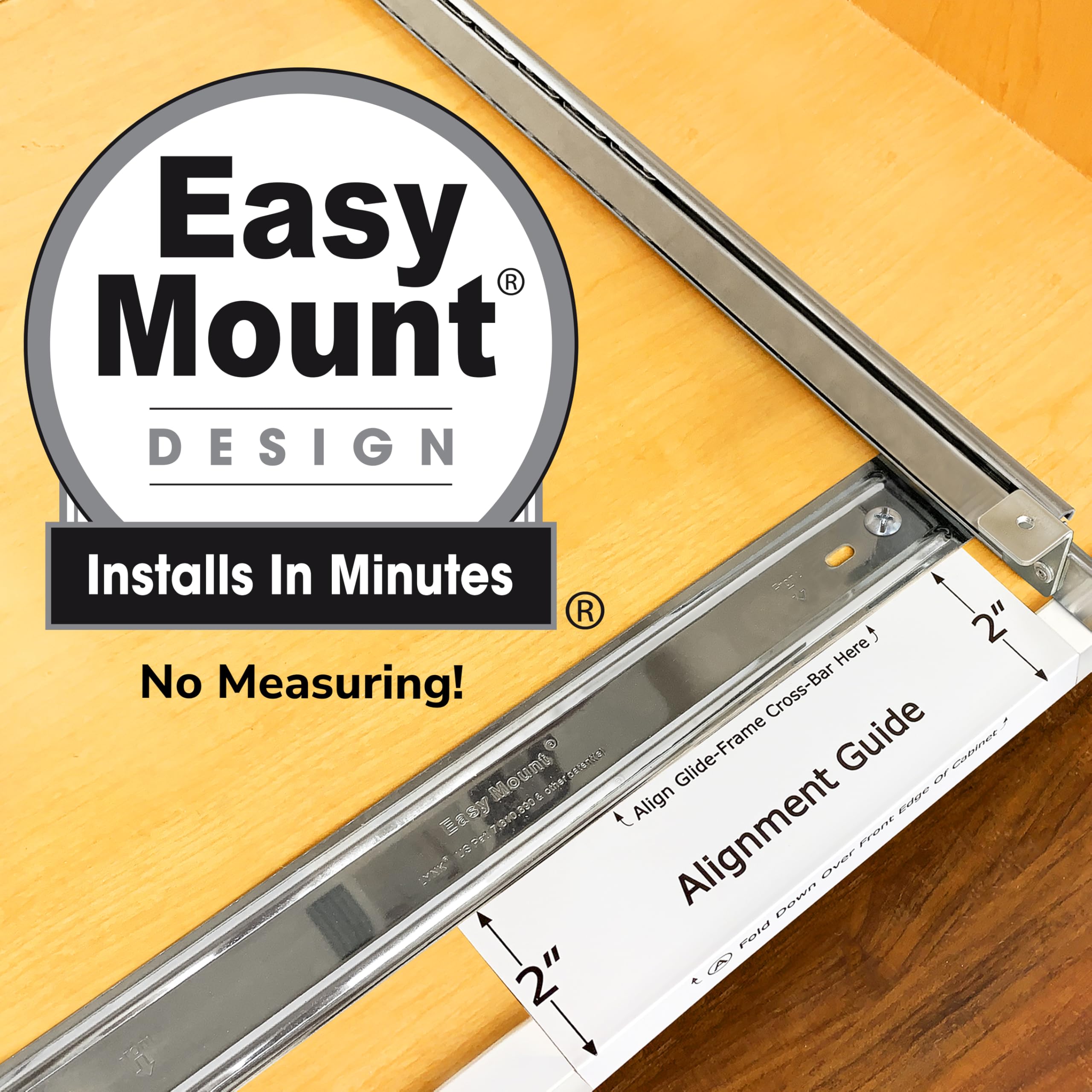 Lynk Professional Pull-Out Trash Can Drawer – Heavy-Duty Sliding Organizer with ProGlide System