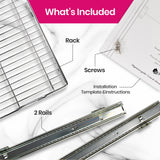 Holdn’ Storage Pull-Out Cabinet Organizer – Heavy-Duty Slide-Out Drawer for Mid-Width Cabinets