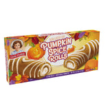 Little Debbie Pumpkin Spice Rolls – Fall Snack Cakes with Vanilla Creme Filling – 6 Individually Wrapped Rolls