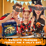 Halloween 12-in-1 Building Blocks Set – 626 PCS Castle & Figures Party Favor Gift for Kids