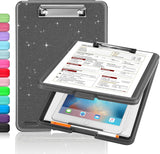 Light Pink Storage Clipboard with Low-Profile Clip
