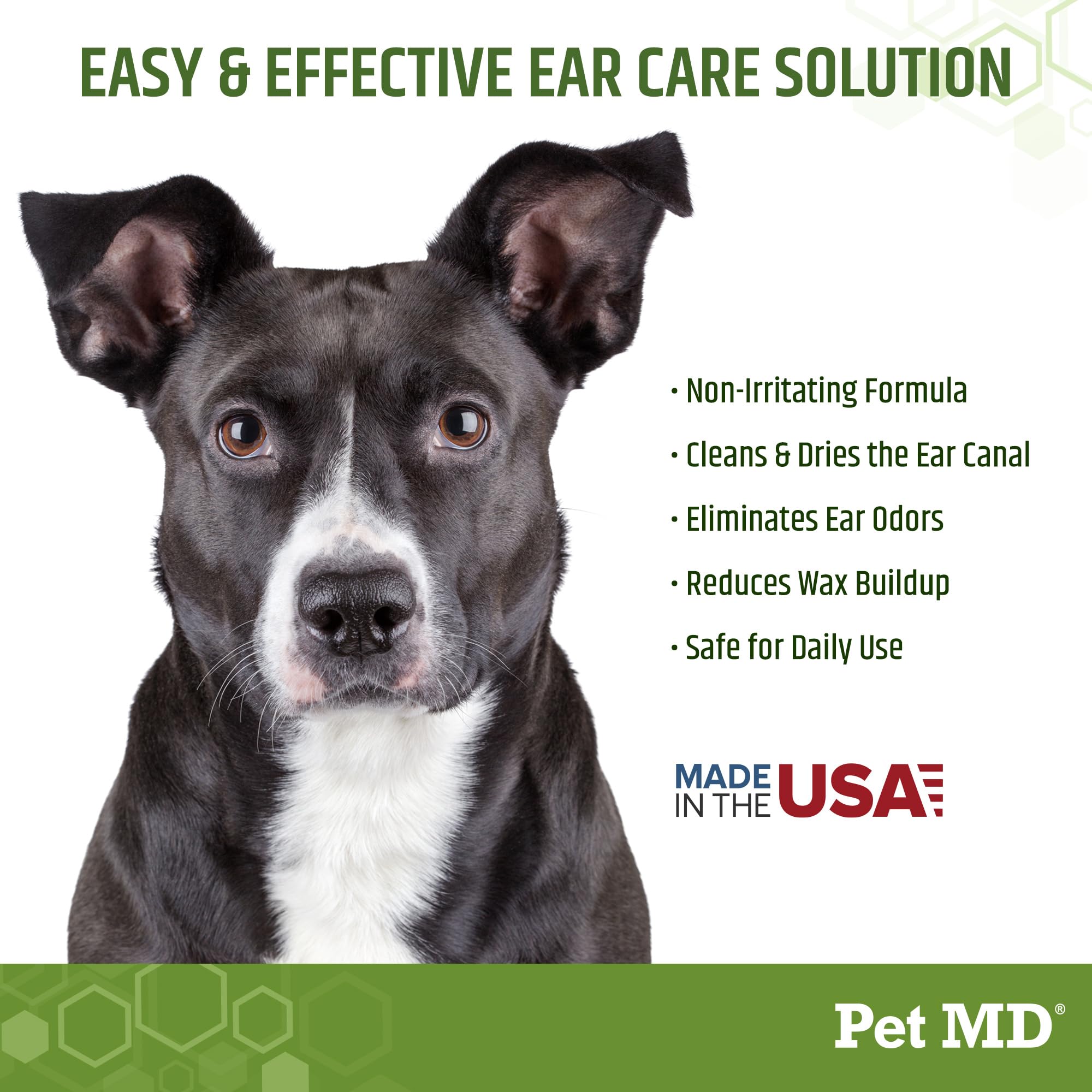 Dog Ear Cleaning Wipes – 100 Count Gentle Disposable Ear Care Pads for Odor Removal, Wax Control, and Infection Prevention